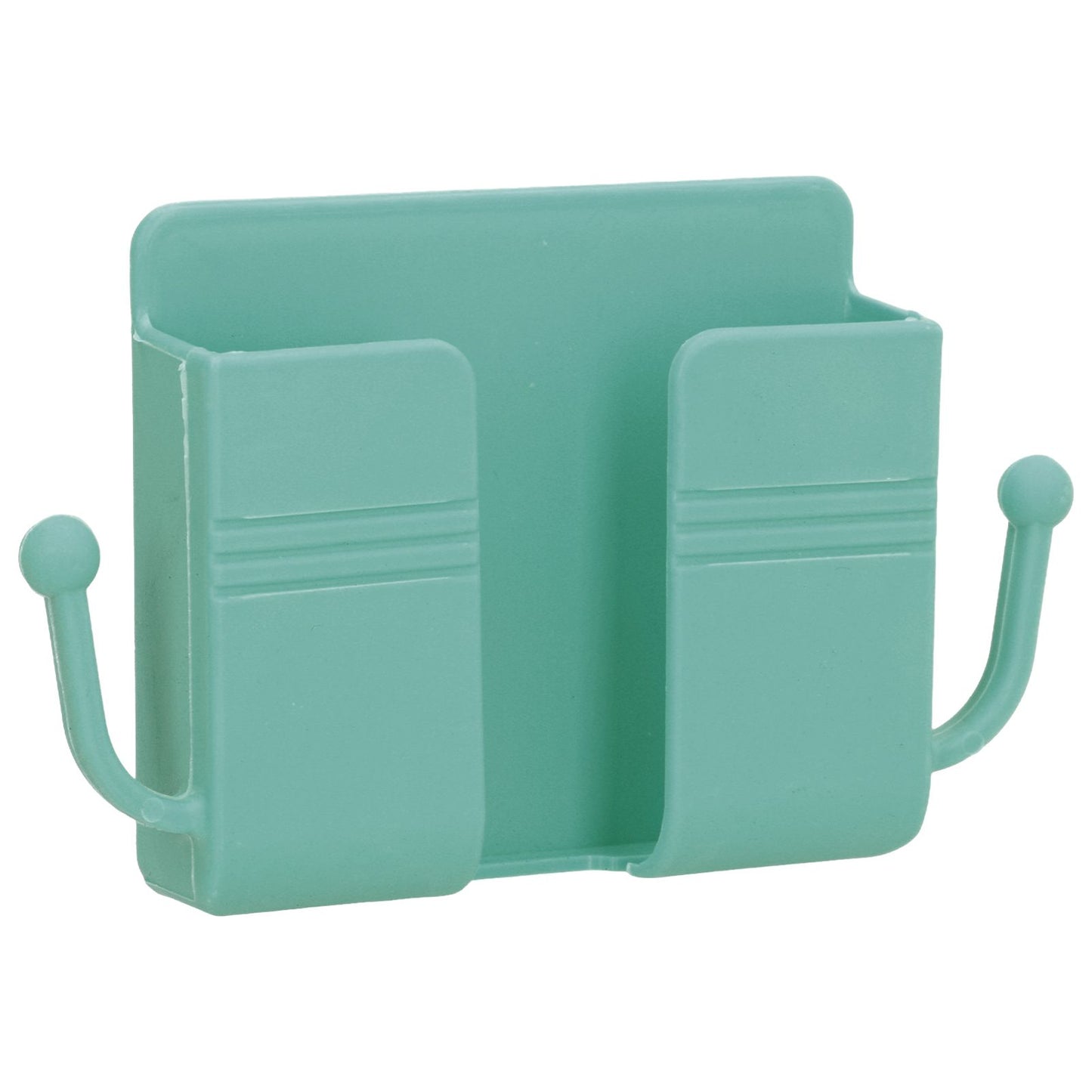 Wall Mounted Storage Box Multifunctional Phone Charging Wall Mount Holder for Bed Bathroom Kitchen OfficeGreen V1294-YM0523-3117210209313