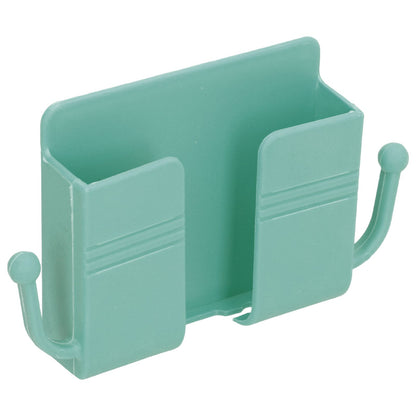 Wall Mounted Storage Box Multifunctional Phone Charging Wall Mount Holder for Bed Bathroom Kitchen OfficeGreen V1294-YM0523-3117210209313