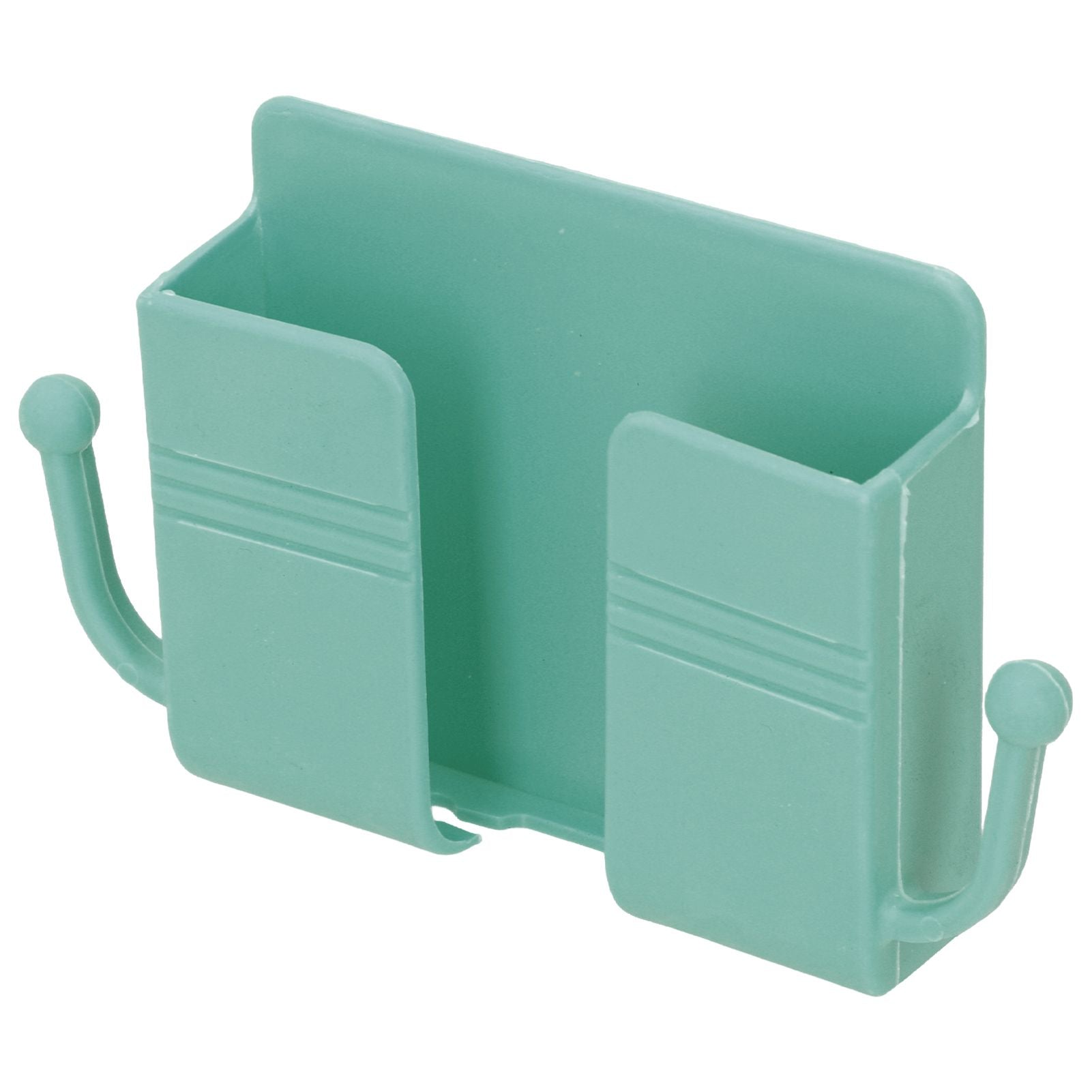 Wall Mounted Storage Box Multifunctional Phone Charging Wall Mount Holder for Bed Bathroom Kitchen OfficeGreen V1294-YM0523-3117210209313