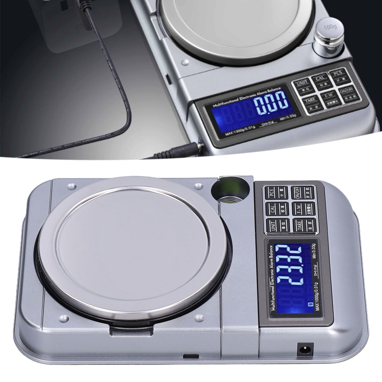 Jewelry Scale Accurate Data Multiple Units Stable Reading High Sensitivity LCD Digital Electronic Scale for V1294-YM0523-3117210209411