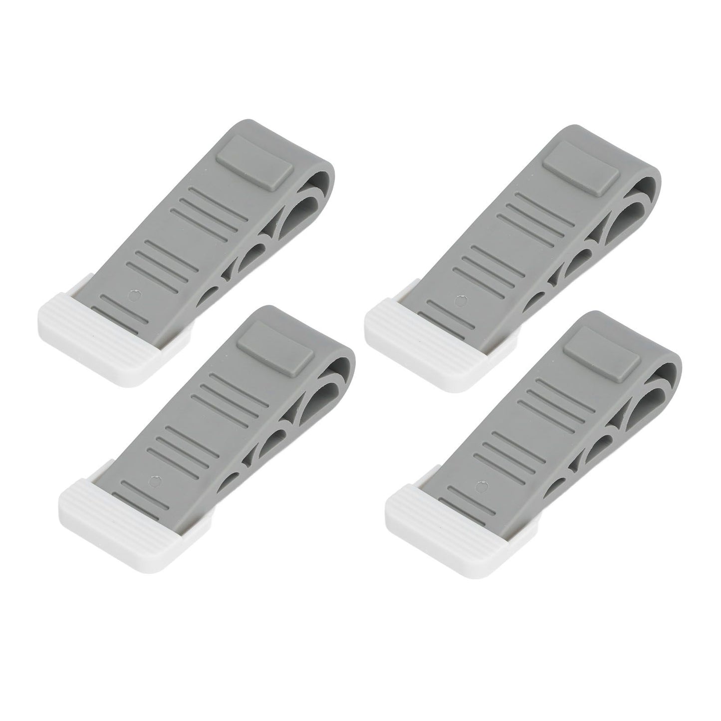 4PCS Stacked Door Stop Rubber Heavy Duty Door Bottom Stopper Door Wedge Stop for Home Office V1294-YM0523-3117210209811