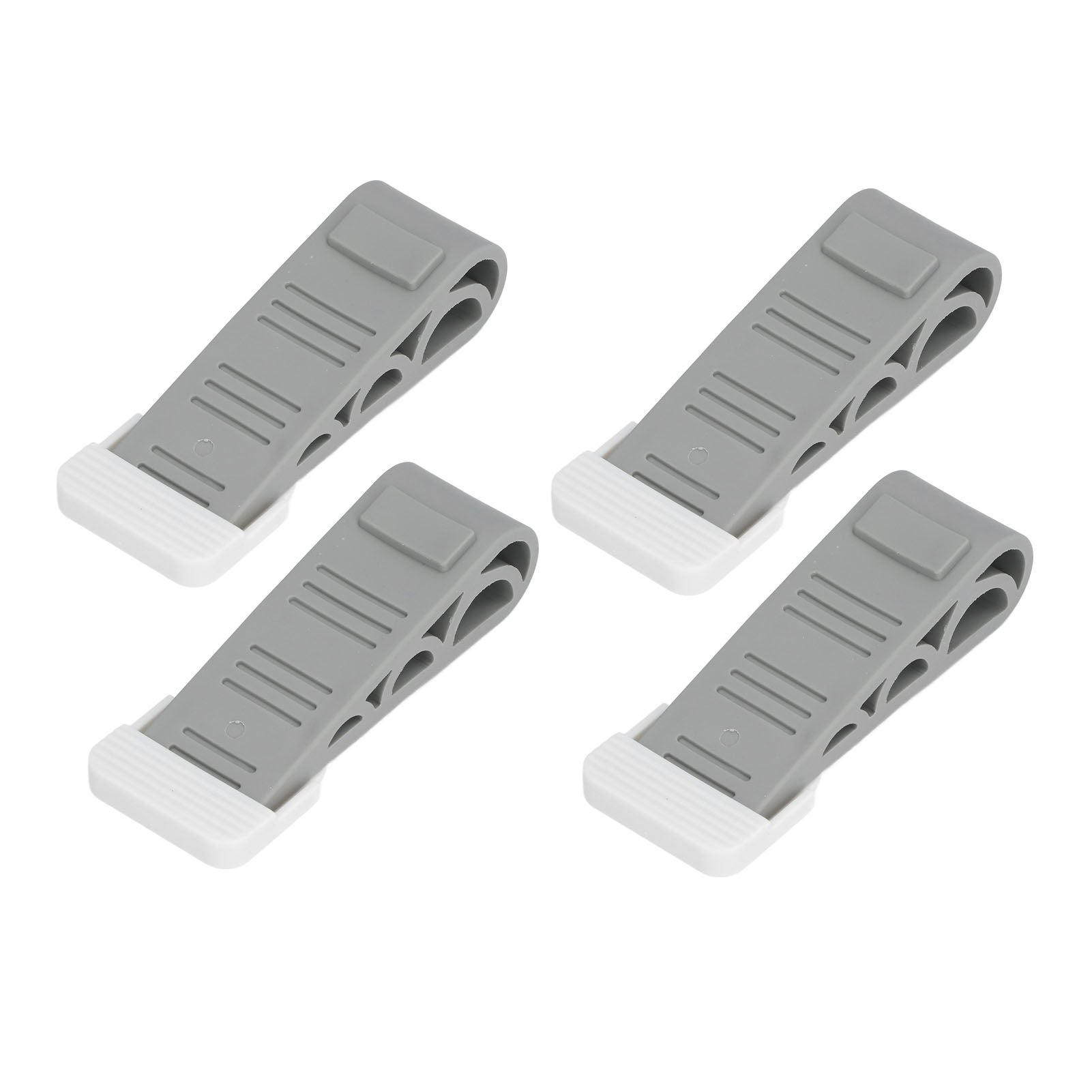 4PCS Stacked Door Stop Rubber Heavy Duty Door Bottom Stopper Door Wedge Stop for Home Office V1294-YM0523-3117210209811