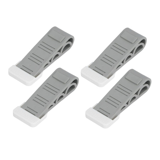 4PCS Stacked Door Stop Rubber Heavy Duty Door Bottom Stopper Door Wedge Stop for Home Office V1294-YM0523-3117210209811