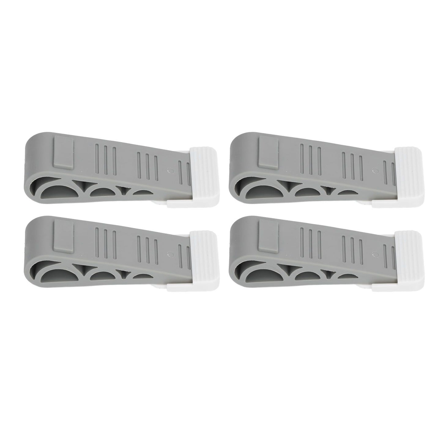 4PCS Stacked Door Stop Rubber Heavy Duty Door Bottom Stopper Door Wedge Stop for Home Office V1294-YM0523-3117210209811