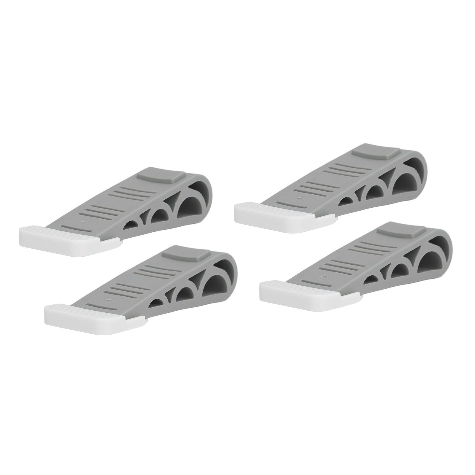 4PCS Stacked Door Stop Rubber Heavy Duty Door Bottom Stopper Door Wedge Stop for Home Office V1294-YM0523-3117210209811
