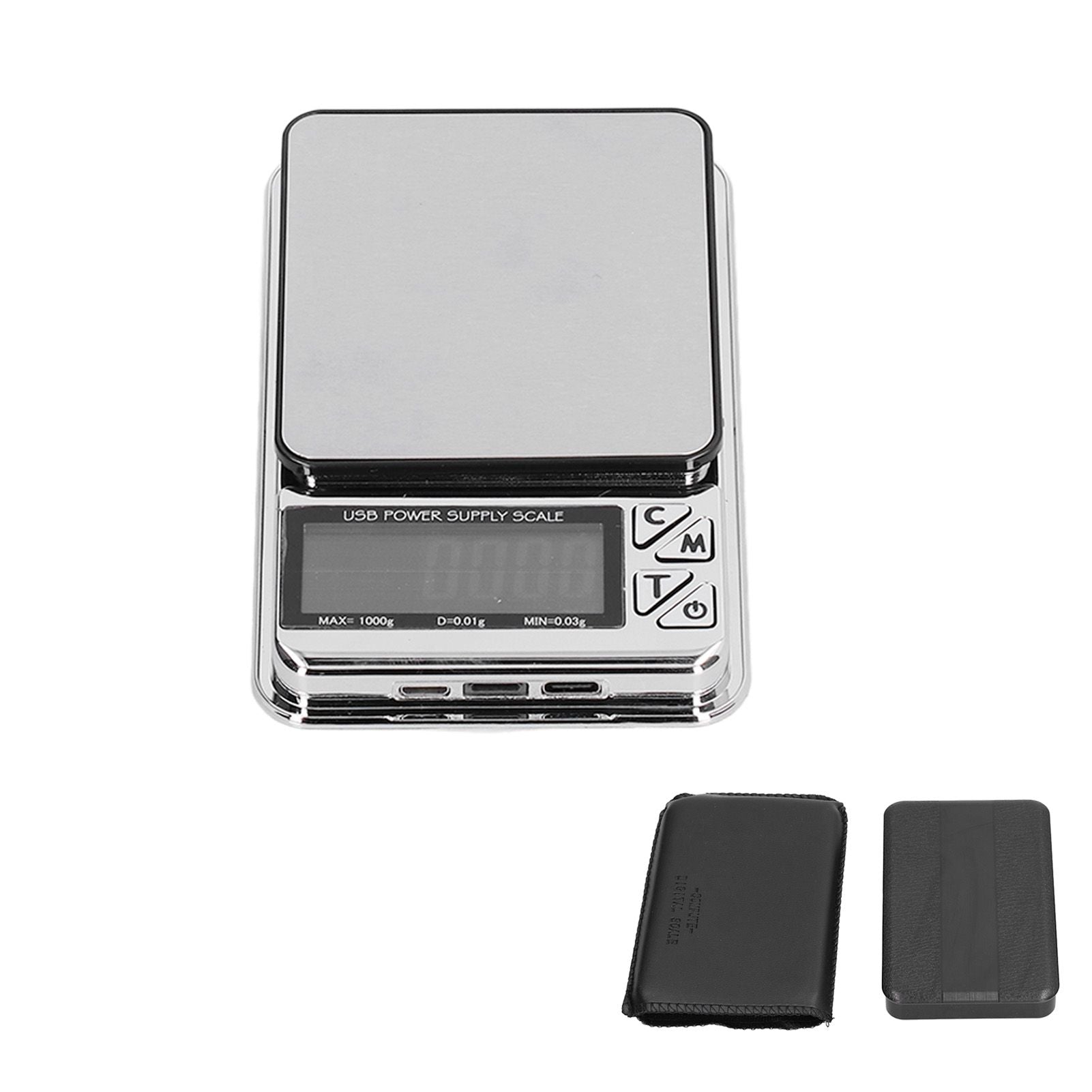 Jewelry Scale Accurate Data USB Charging Stable Reading High Sensitivity LCD Digital Electronic Scale for V1294-YM0523-3117210209911