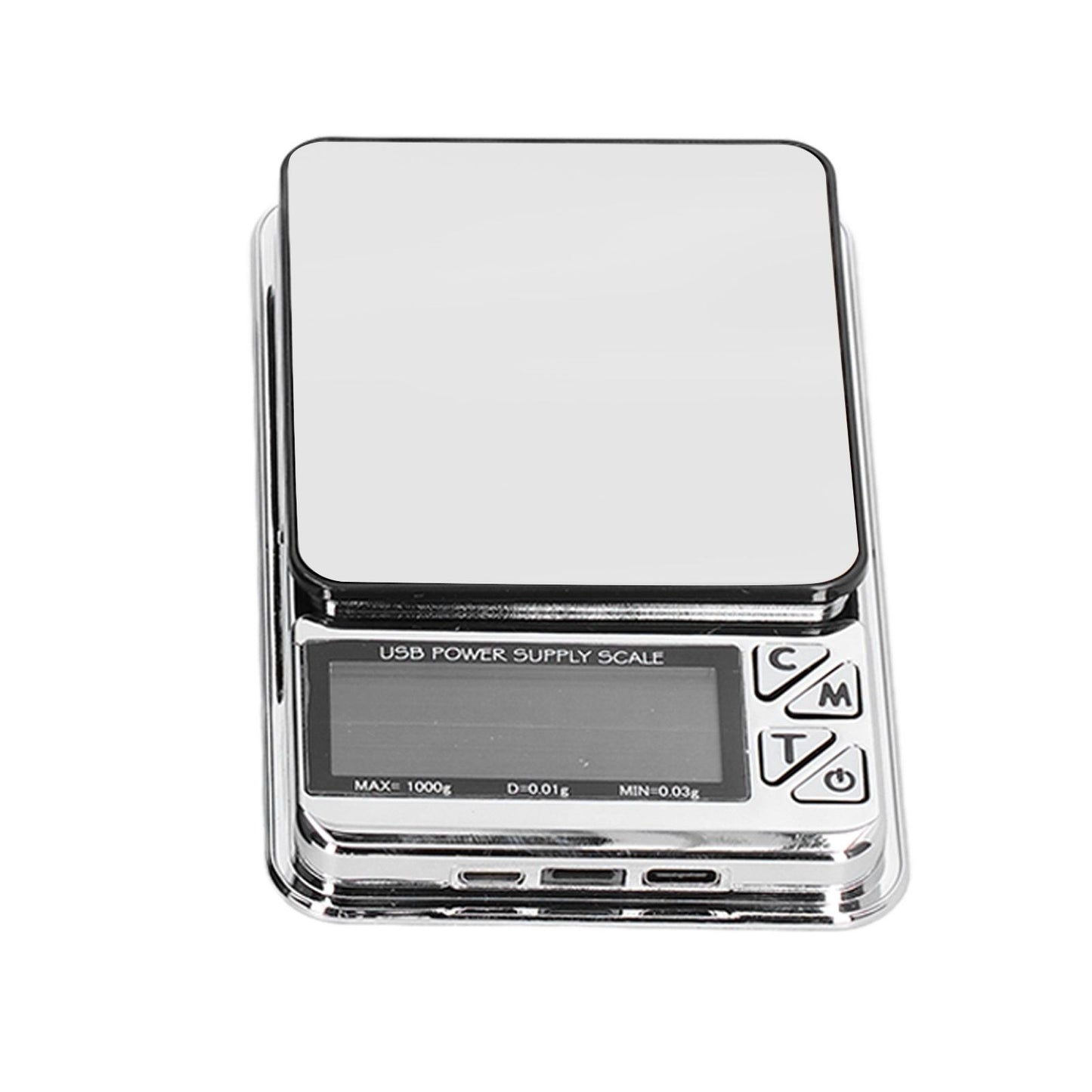 Jewelry Scale Accurate Data USB Charging Stable Reading High Sensitivity LCD Digital Electronic Scale for V1294-YM0523-3117210209911