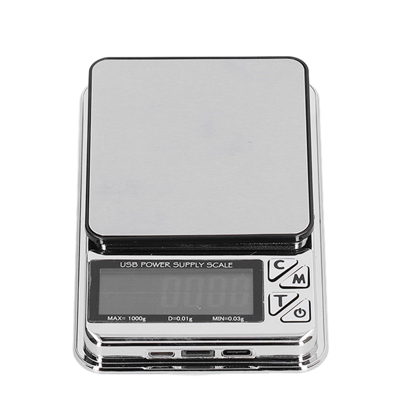 Jewelry Scale Accurate Data USB Charging Stable Reading High Sensitivity LCD Digital Electronic Scale for V1294-YM0523-3117210209911
