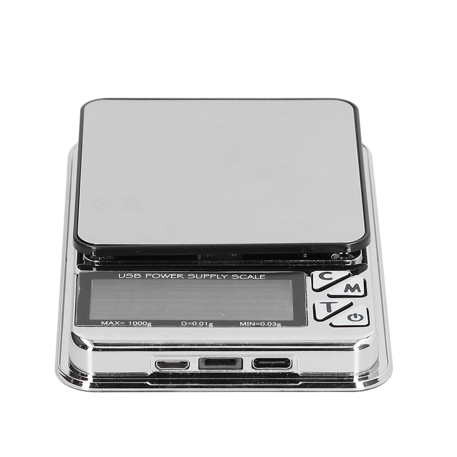 Jewelry Scale Accurate Data USB Charging Stable Reading High Sensitivity LCD Digital Electronic Scale for V1294-YM0523-3117210209911