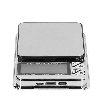 Jewelry Scale Accurate Data USB Charging Stable Reading High Sensitivity LCD Digital Electronic Scale for V1294-YM0523-3117210209911