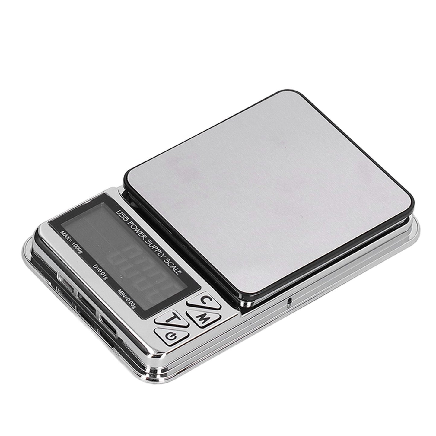 Jewelry Scale Accurate Data USB Charging Stable Reading High Sensitivity LCD Digital Electronic Scale for V1294-YM0523-3117210209911