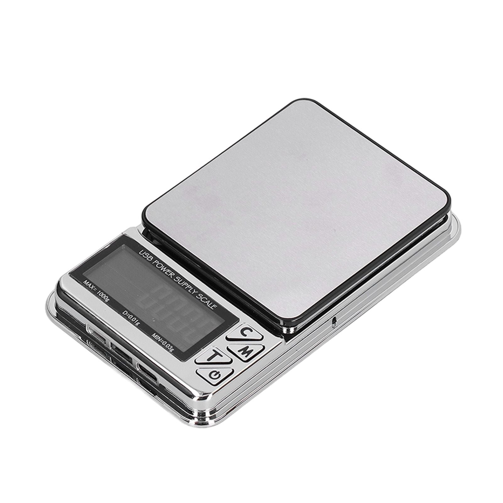 Jewelry Scale Accurate Data USB Charging Stable Reading High Sensitivity LCD Digital Electronic Scale for V1294-YM0523-3117210209911