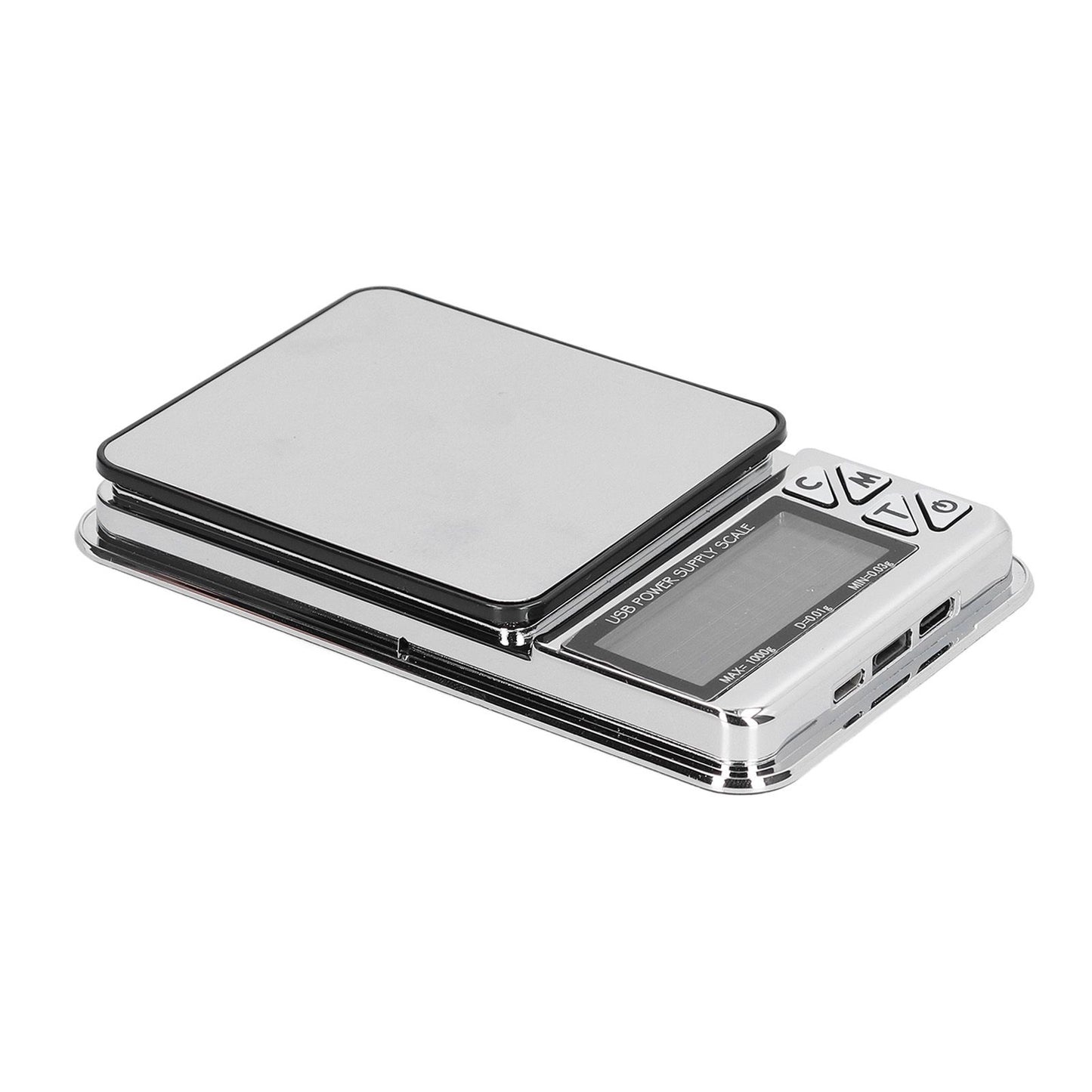 Jewelry Scale Accurate Data USB Charging Stable Reading High Sensitivity LCD Digital Electronic Scale for V1294-YM0523-3117210209911