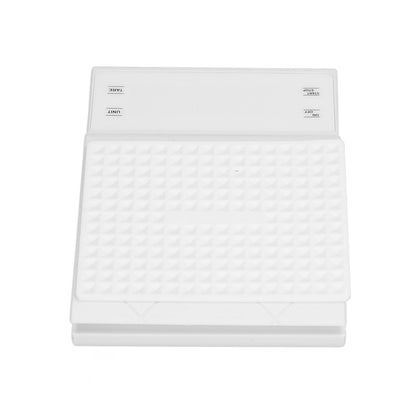 3kg/0.1g LED Display Electronic Scale Portable Timing Kitchen Coffee Scale with Non Slip Pads White V1294-YM0523-3117210210211