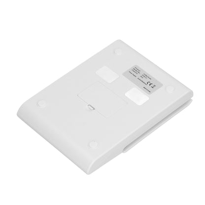 3kg/0.1g LED Display Electronic Scale Portable Timing Kitchen Coffee Scale with Non Slip Pads White V1294-YM0523-3117210210211