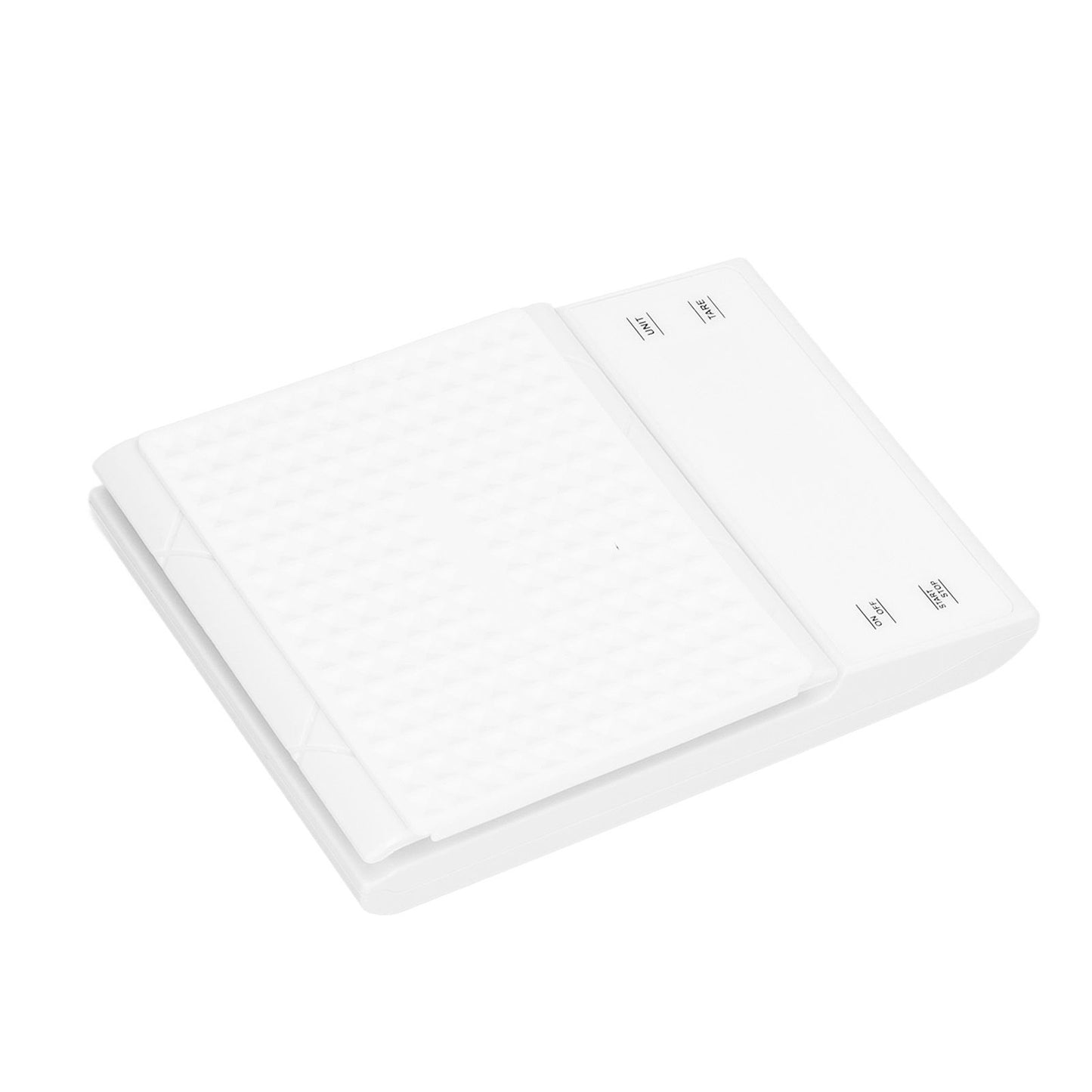 3kg/0.1g LED Display Electronic Scale Portable Timing Kitchen Coffee Scale with Non Slip Pads White V1294-YM0523-3117210210211