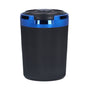 3W Luminous Car Ashtray with LED Light Lid Fireproof Smokeless Cigarette Ashtray for Home OfficeBlue V1294-YM0523-3117210210911