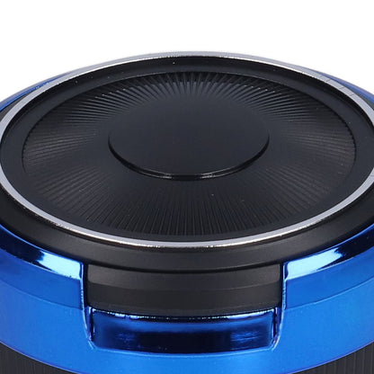 3W Luminous Car Ashtray with LED Light Lid Fireproof Smokeless Cigarette Ashtray for Home OfficeBlue V1294-YM0523-3117210210911