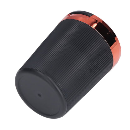 3W Luminous Car Ashtray with LED Light Lid Fireproof Smokeless Cigarette Ashtray for Home OfficeOrange V1294-YM0523-3117210210912