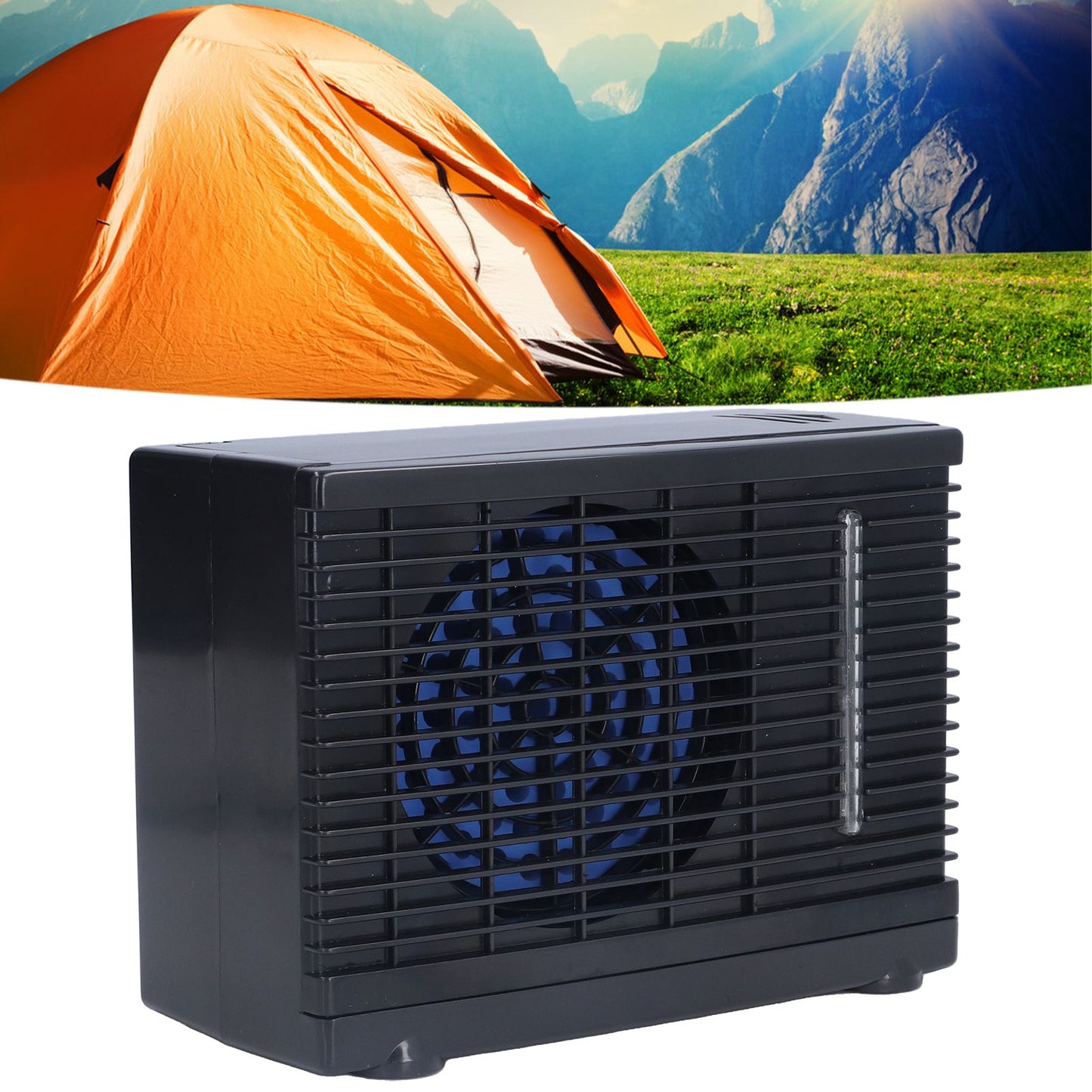 Mini Air Conditioning Fan Silent Portable Evaporative Cooler with Water Tank for Car Home 12V V1294-YM0523-3117210212011