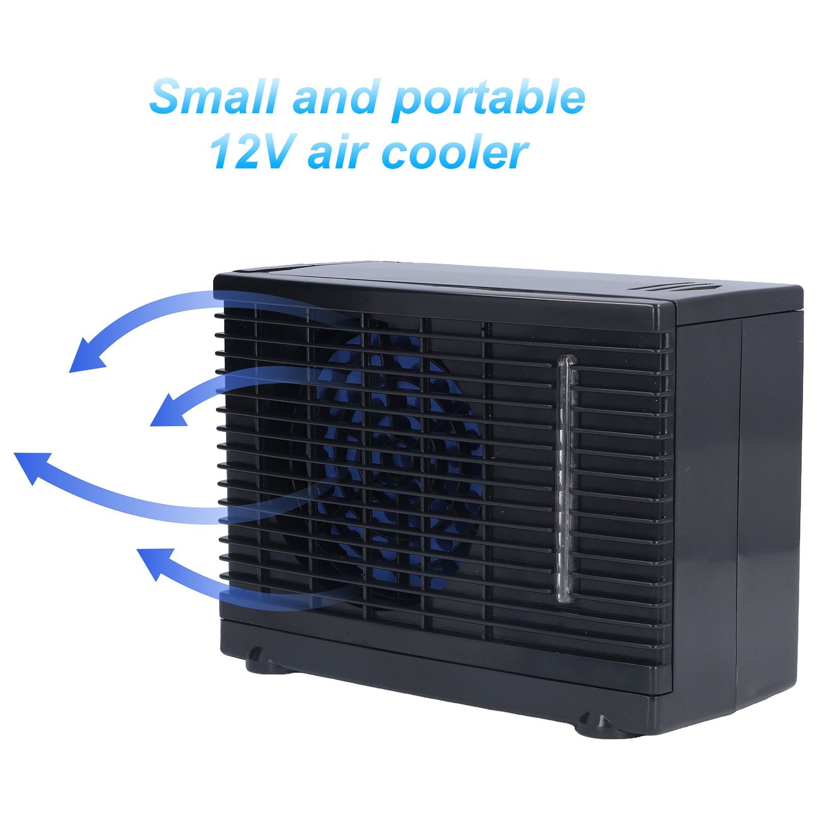 Mini Air Conditioning Fan Silent Portable Evaporative Cooler with Water Tank for Car Home 12V V1294-YM0523-3117210212011