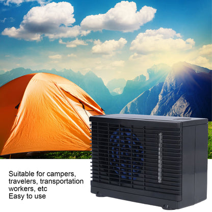 Mini Air Conditioning Fan Silent Portable Evaporative Cooler with Water Tank for Car Home 12V V1294-YM0523-3117210212011