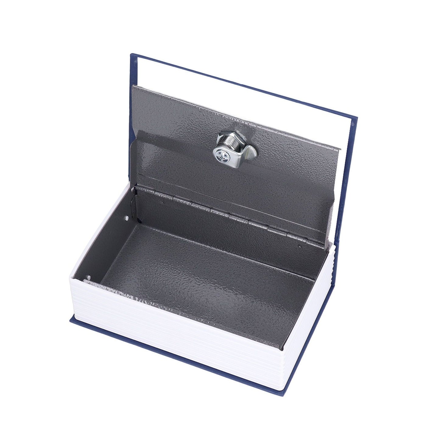 Safe Box Simulation Book Shape Decorative Storage Money Case for Bedroom Living Room OfficeBlue V1294-YM0523-3117210212612