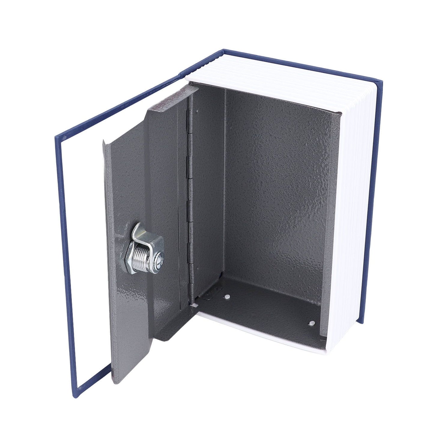 Safe Box Simulation Book Shape Decorative Storage Money Case for Bedroom Living Room OfficeBlue V1294-YM0523-3117210212612