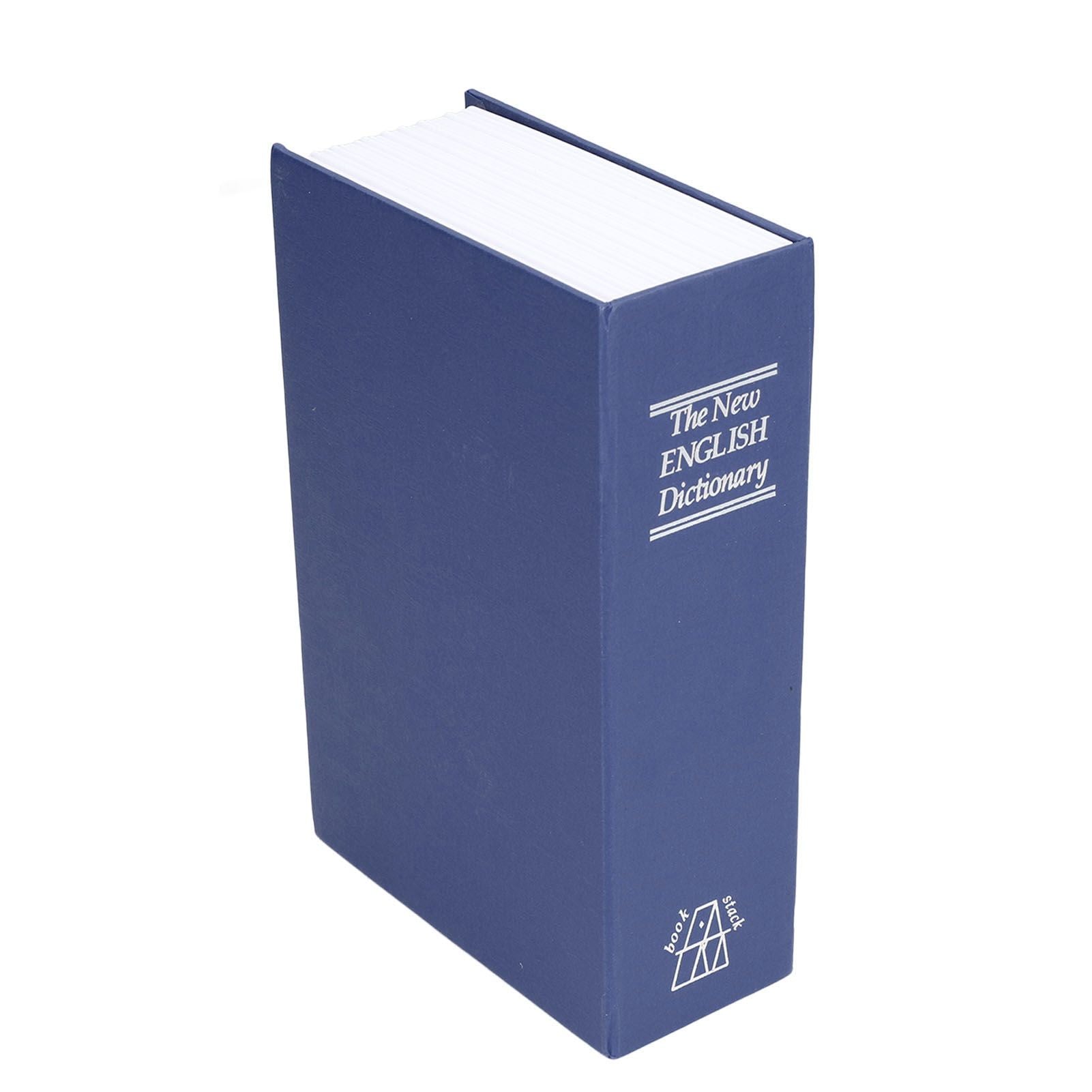 Safe Box Simulation Book Shape Decorative Storage Money Case for Bedroom Living Room OfficeBlue V1294-YM0523-3117210212612