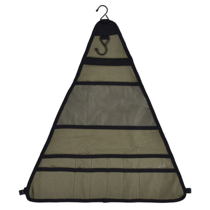 Outdoor Tableware Storage Bag Foldable Oxford Flatware Organizer Hanging Bag for Barbecue Picnic V1294-YM0523-3117210212911
