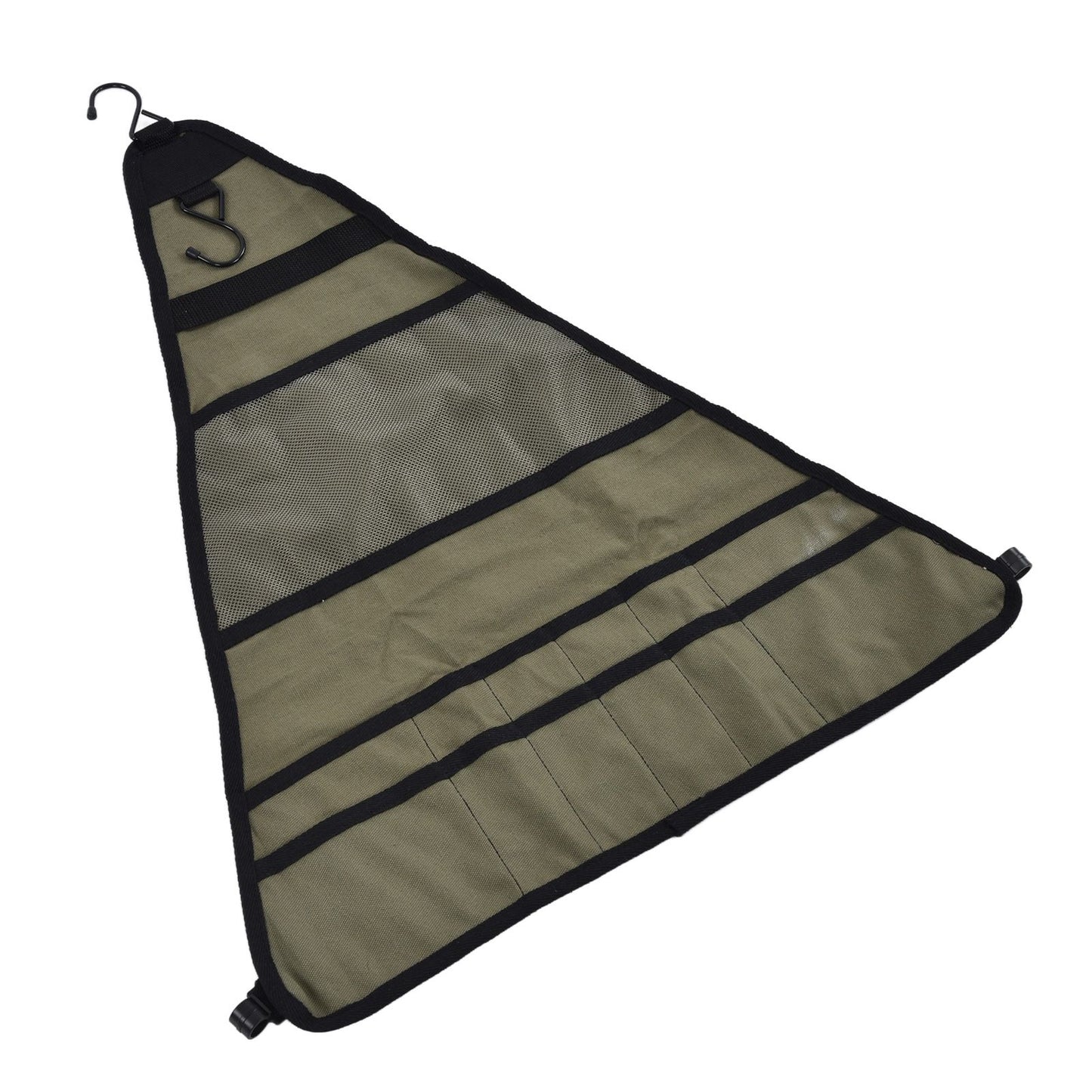 Outdoor Tableware Storage Bag Foldable Oxford Flatware Organizer Hanging Bag for Barbecue Picnic V1294-YM0523-3117210212911