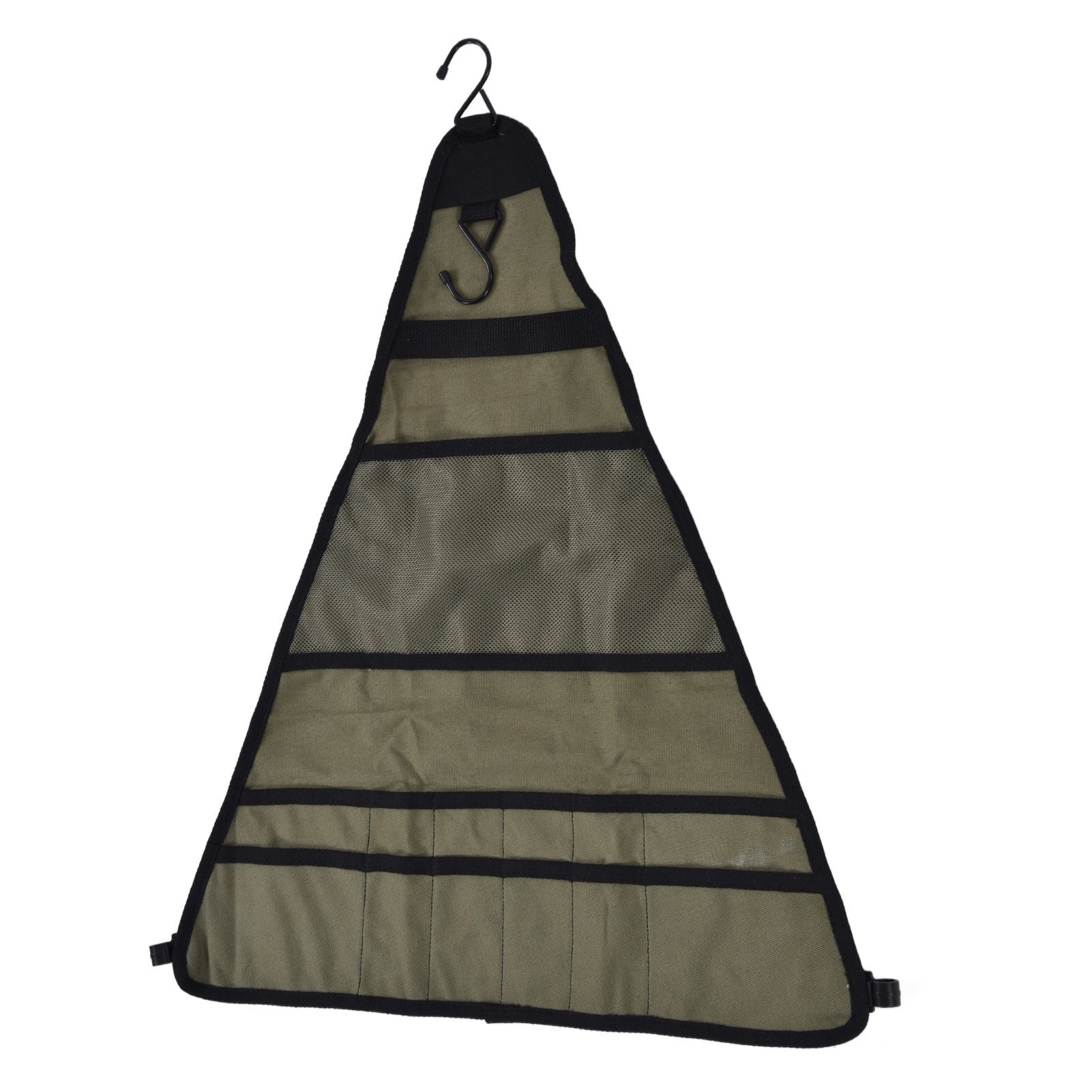 Outdoor Tableware Storage Bag Foldable Oxford Flatware Organizer Hanging Bag for Barbecue Picnic V1294-YM0523-3117210212911