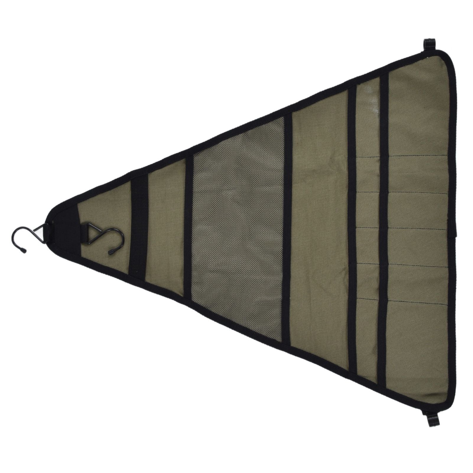 Outdoor Tableware Storage Bag Foldable Oxford Flatware Organizer Hanging Bag for Barbecue Picnic V1294-YM0523-3117210212911