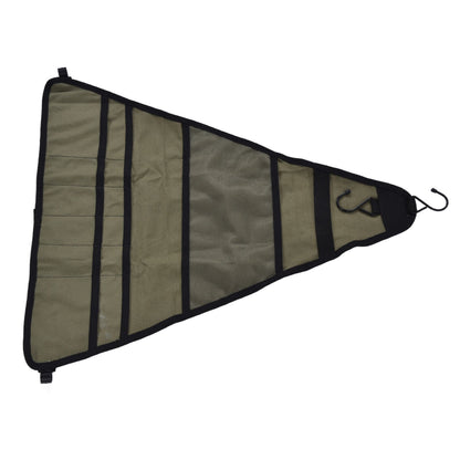 Outdoor Tableware Storage Bag Foldable Oxford Flatware Organizer Hanging Bag for Barbecue Picnic V1294-YM0523-3117210212911
