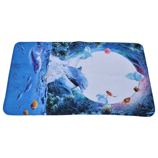 Home Floor Mat Flannel Corridor Carpet Anti Slip Mat Bathroom Kitchen Printed Carpet V1294-YM0523-3117210214511