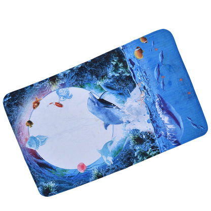 Home Floor Mat Flannel Corridor Carpet Anti Slip Mat Bathroom Kitchen Printed Carpet V1294-YM0523-3117210214511