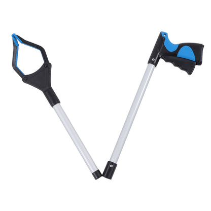Trash Grabber Aluminum Alloy ABS Material Folding Design Lightweight Portable Blue Black Labor Saving Picker V1294-YM0523-3117210245111