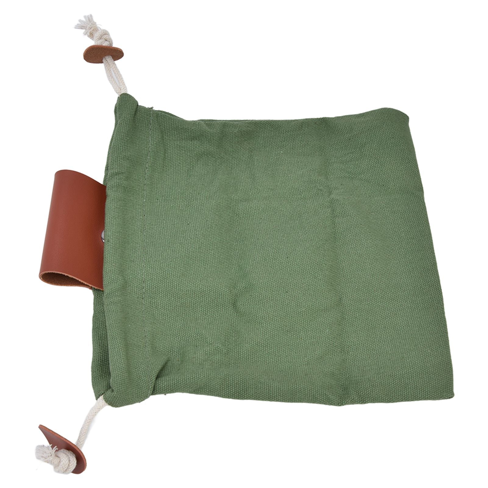 Fruit Picking Bag Waist Hanging Canvas Material PU Style Folded Save Space Belt Foraging BagMilitary Green V1294-YM0523-3117210248313