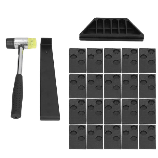 DIY Home Wood Flooring Laminate Installation Kit Wooden Floor Fitting Tool with Spacers V1294-YM0523-3117210248411