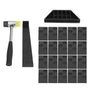 DIY Home Wood Flooring Laminate Installation Kit Wooden Floor Fitting Tool with Spacers V1294-YM0523-3117210248411
