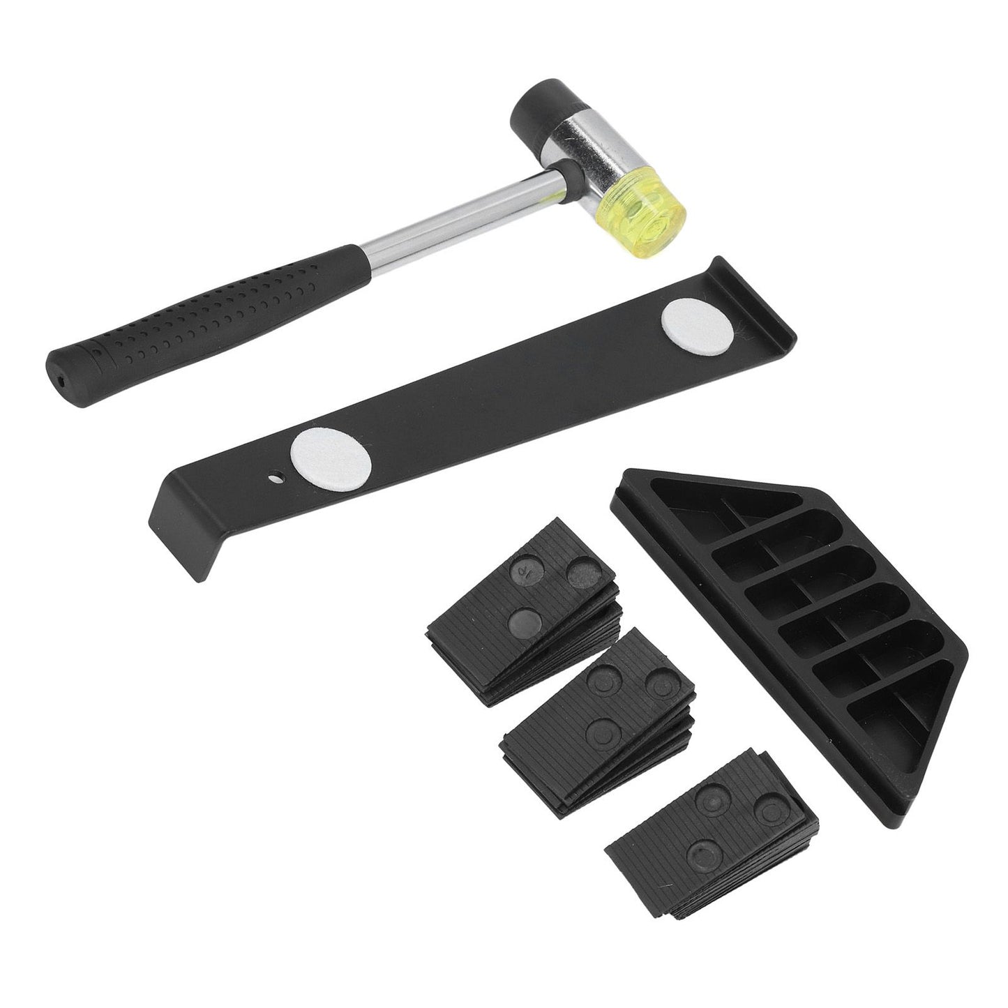 DIY Home Wood Flooring Laminate Installation Kit Wooden Floor Fitting Tool with Spacers V1294-YM0523-3117210248411