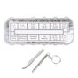 Glasses Repair Kit Eyeglass Screws Set with Nut Screwdriver Tweezer for Cellphone Tablet Watch Clock Glasses V1294-YM0523-3117210251911