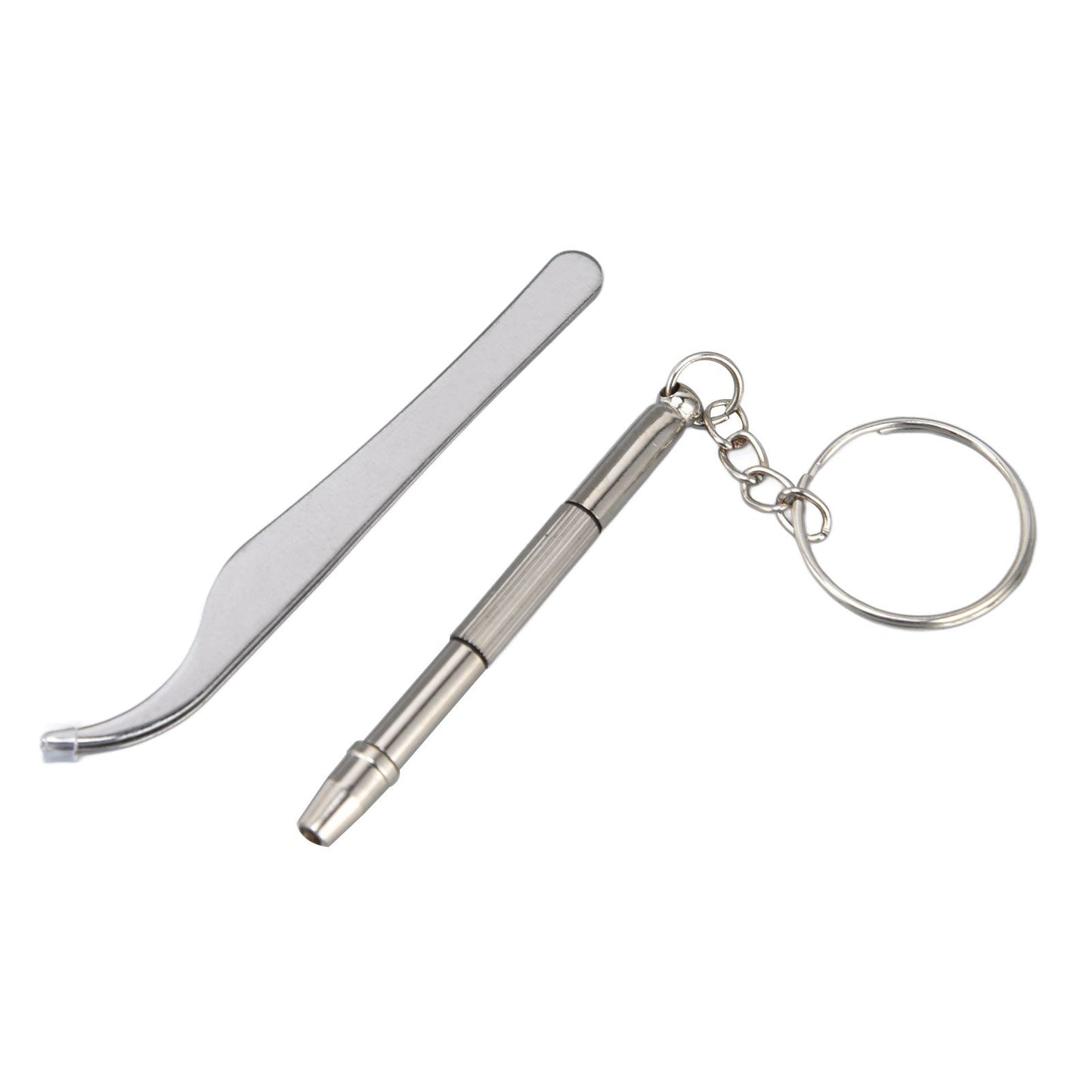Glasses Repair Kit Eyeglass Screws Set with Nut Screwdriver Tweezer for Cellphone Tablet Watch Clock Glasses V1294-YM0523-3117210251911