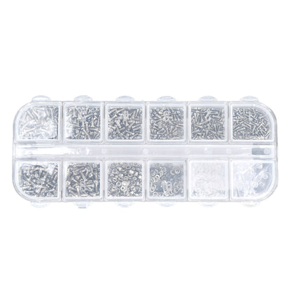 Glasses Repair Kit Eyeglass Screws Set with Nut Screwdriver Tweezer for Cellphone Tablet Watch Clock Glasses V1294-YM0523-3117210251911