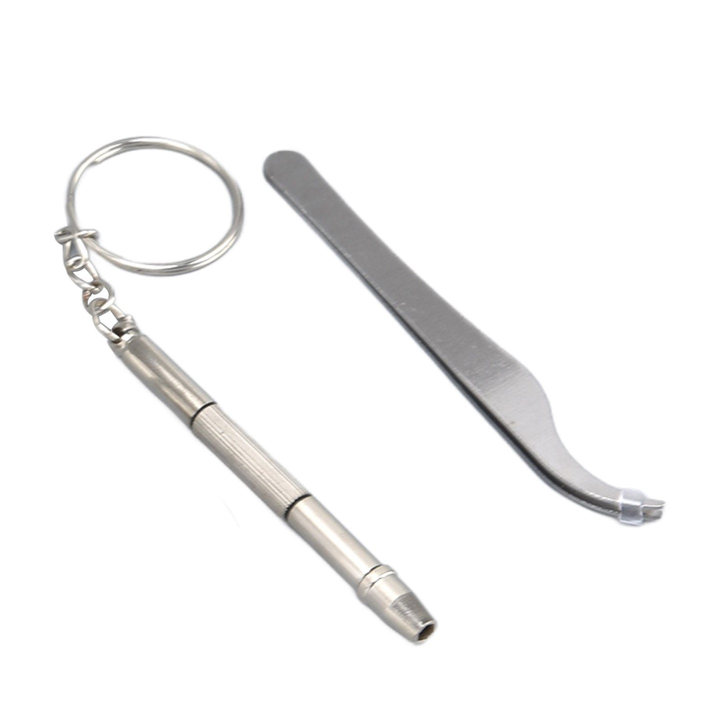 Glasses Repair Kit Eyeglass Screws Set with Nut Screwdriver Tweezer for Cellphone Tablet Watch Clock Glasses V1294-YM0523-3117210251911