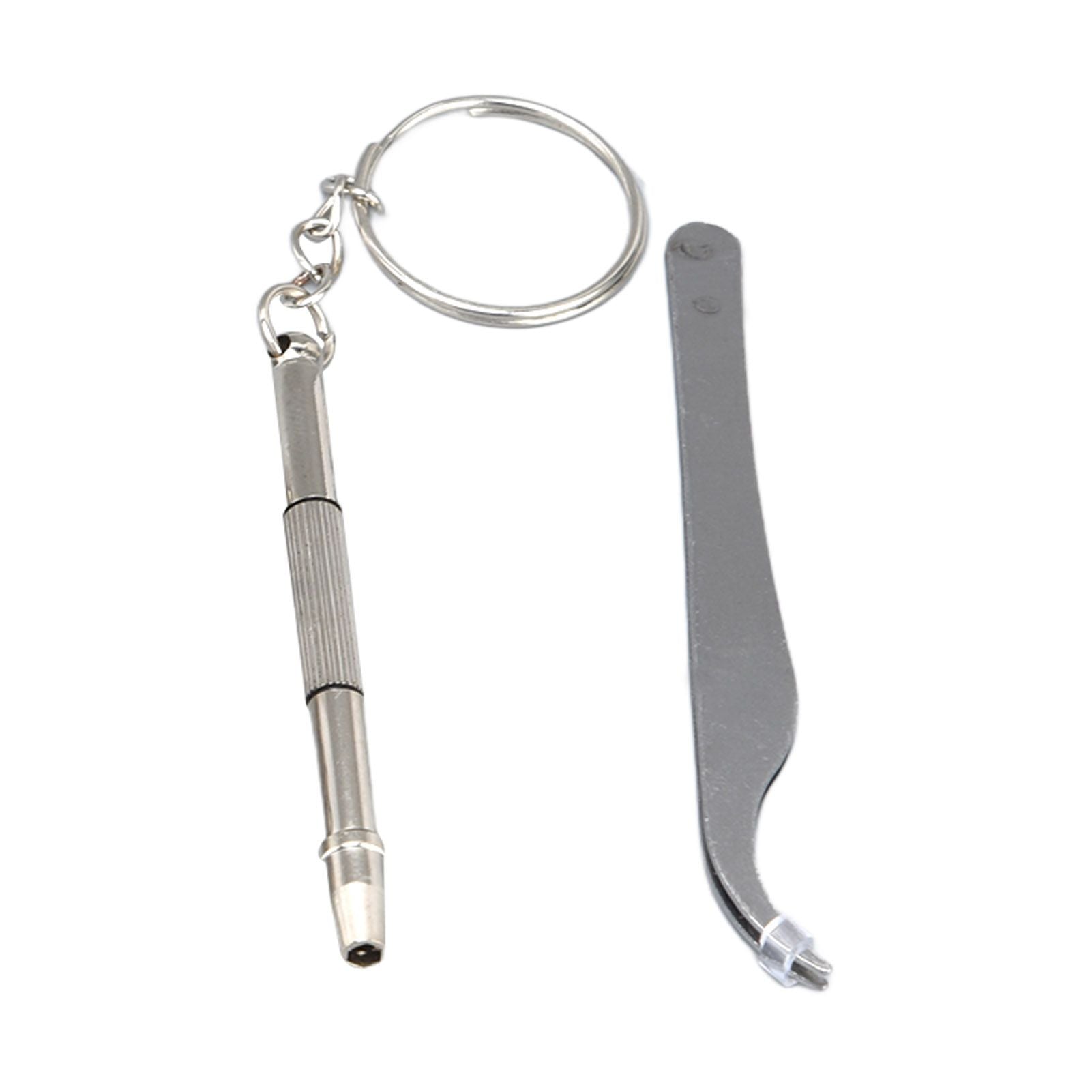 Glasses Repair Kit Eyeglass Screws Set with Nut Screwdriver Tweezer for Cellphone Tablet Watch Clock Glasses V1294-YM0523-3117210251911