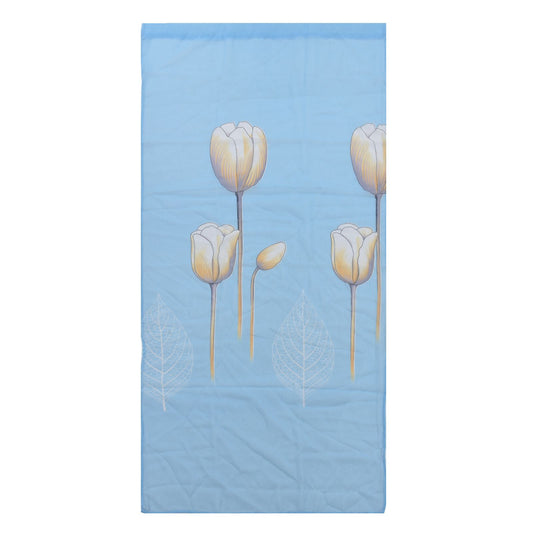 Sheer Curtains INS Style Flower Decoration Filter Light Flowers Sheer Curtains for Living Room Bedroom V1294-YM0523-3117210253111