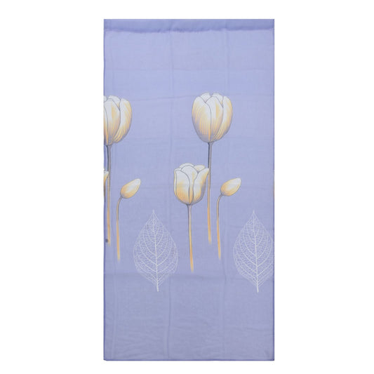 Sheer Curtains INS Style Flower Decoration Filter Light Flowers Sheer Curtains for Living Room Bedroom V1294-YM0523-3117210253112