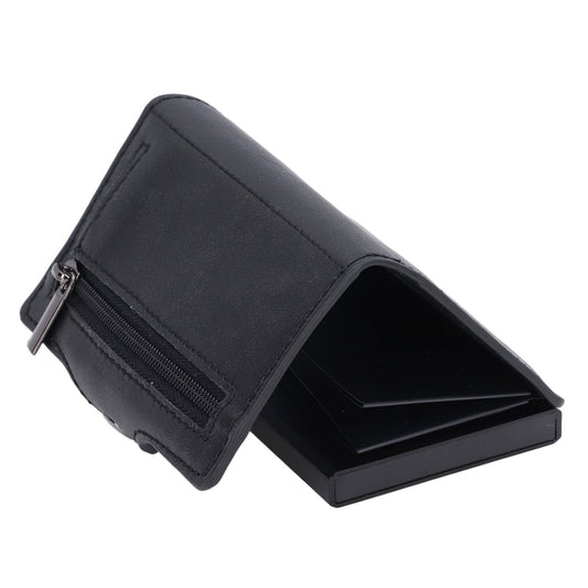 Credit Card Holders Large Capacity Small Light Black Tabby Portable Business Card Case for Business Trips V1294-YM0523-3117210253411