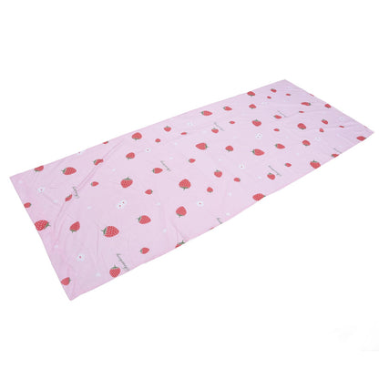 Strawberry Window Curtain Filter Light Pink Shading Curtain Cloth for Living Room Bedroom V1294-YM0523-3117210254211